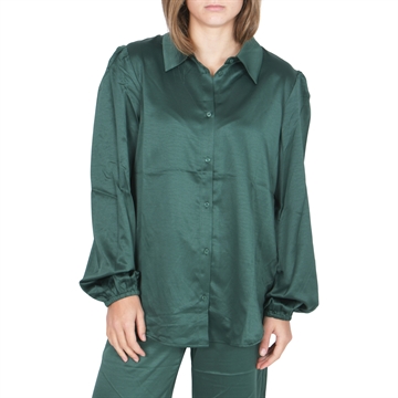 Grunt Satin Shirt Daniella 2243-700 Green
